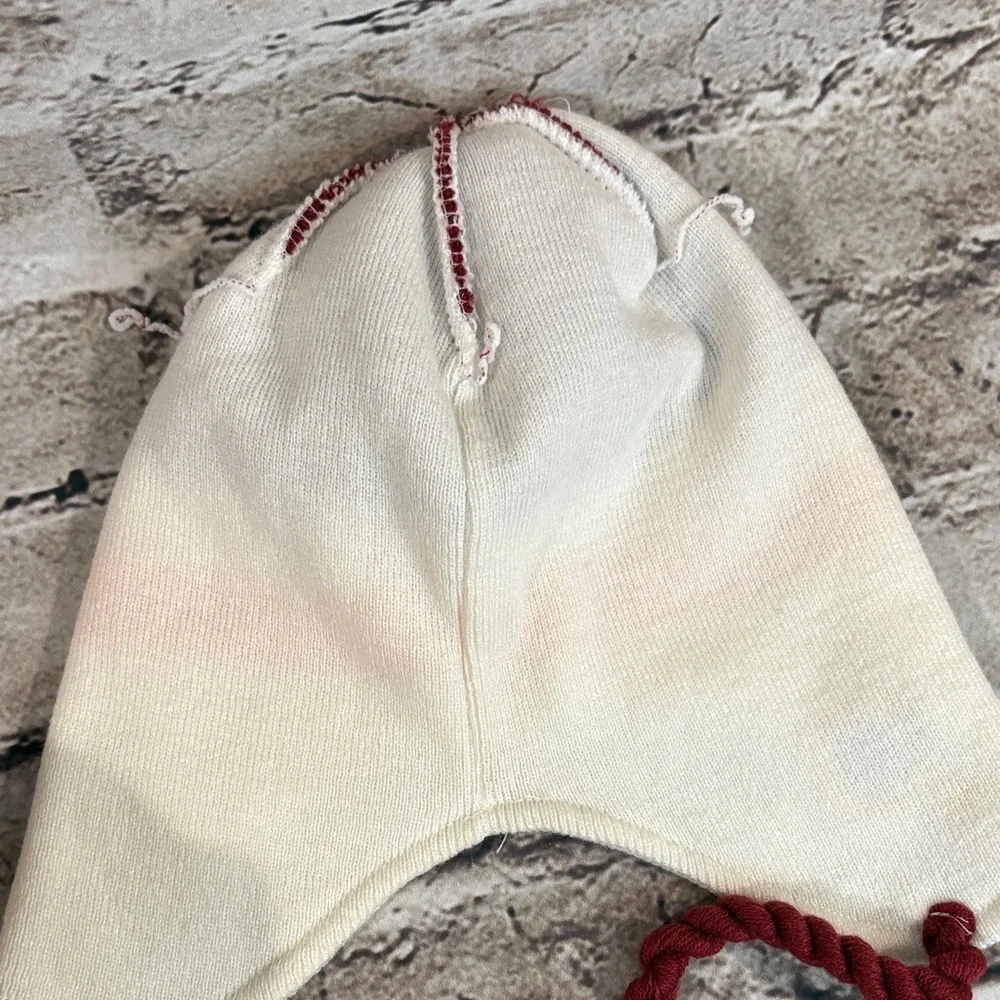 Vintage- NFL Washington Redskins Knit Hat with Ear Flaps - Picture 8 of 9